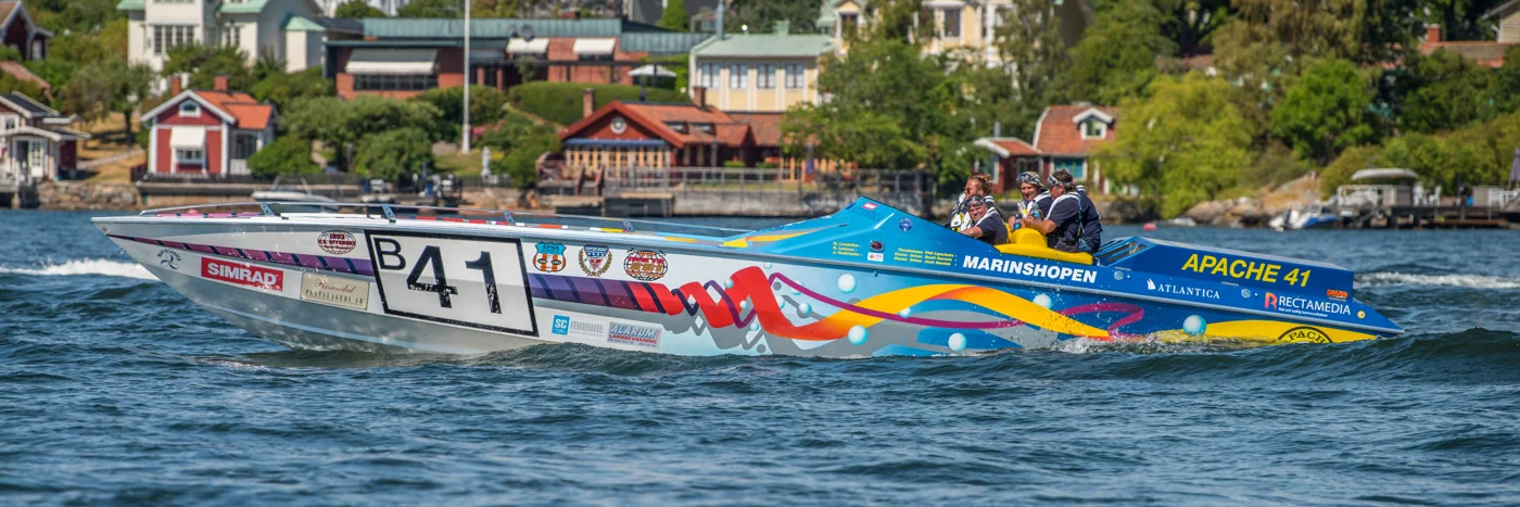 Poker Run i Vaxholm, Sverige – 14. juli 2018