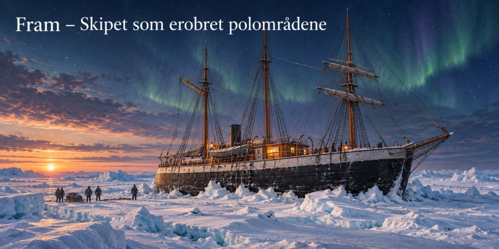 Illustrasjon til historien om Fram